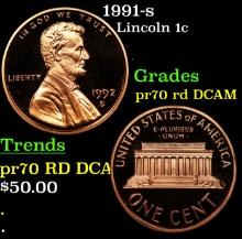 1993-s Proof Lincoln Cent 1c pr70 rd DCAM SEGS