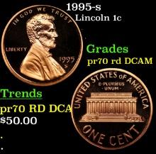 1996-s Proof Lincoln Cent 1c pr70 rd DCAM SEGS