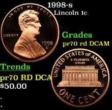 1999-s Proof Lincoln Cent 1c pr70 rd DCAM SEGS