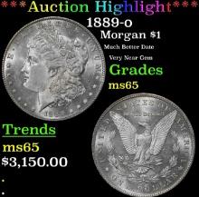 ***Major Highlight*** 1889-o Morgan Dollar $1 Choice+ Unc USCG (fc)