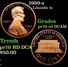 1991-s Proof Lincoln Cent 1c pr70 rd DCAM SEGS