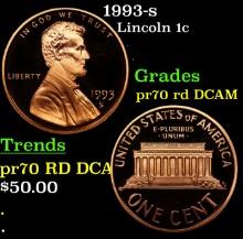 1995-s Proof Lincoln Cent 1c pr70 rd DCAM SEGS