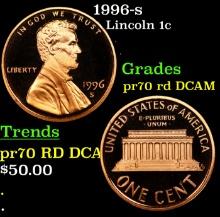 1998-s Proof Lincoln Cent 1c pr70 rd DCAM SEGS