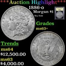 ***Major Highlight*** 1886-o Morgan Dollar $1 Select+ Unc USCG (fc)