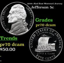 2007-s Proof Jefferson Nickel 5c pr70 dcam SEGS