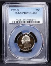 1977-s Proof Washington Quarter 25c pr69 dcam PCGS