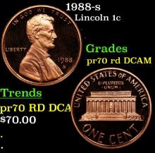 1991-s Proof Lincoln Cent 1c pr70 rd DCAM SEGS