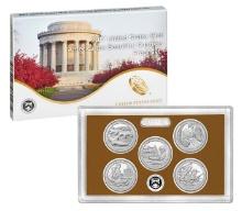 2017 United States Mint Proof Quarters 5 pc set