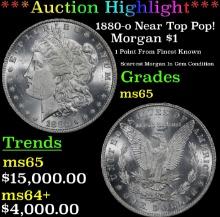 ***Major Highlight*** 1880-o Morgan Dollar Near Top Pop! $1 ms65 SEGS (fc)