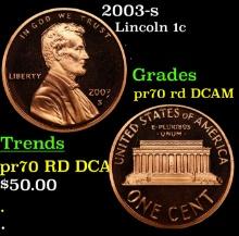 2003-s Proof Lincoln Cent 1c pr70 rd DCAM SEGS