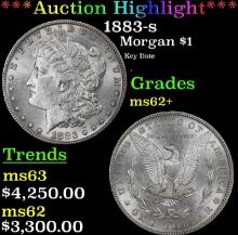 ***Major Highlight*** 1883-s Morgan Dollar $1 Select Unc USCG (fc)