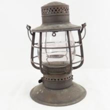 GT RY Tall ET Wright marked Lantern with clear