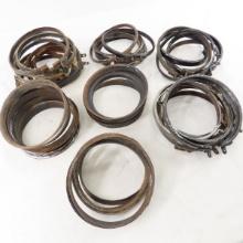 30 5&3/8" Switch Lamp Rings & 16 5&3/3" Snow Rings