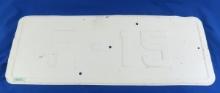 Steel F-15 painted White Sign