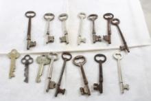 15 Skeleton Keys Some Marked