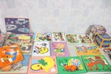 Connor Toys & Playskool Wood & Tray Puzzles