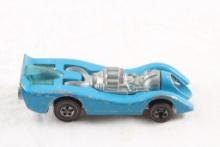 1970 Hot Wheels Redline Jet Threat Blue