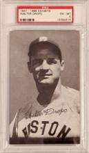 PSA EX-MT 6 1947 EXHIBIT CARD OF WALTER DROPO