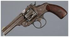 Cased "U.S.EX." Marked Marlin Model 1887 Double Action Revolver