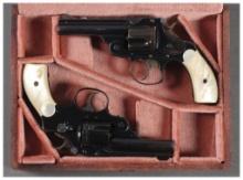 Two Smith & Wesson Double Action Revolvers