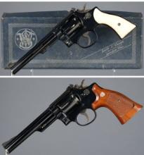 Two Smith & Wesson K-Frame Double Action Revolvers