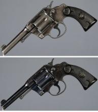 Two Wells Fargo & Company Colt Police Positive Revolvers