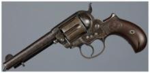 Pinkerton Agency Marked Colt Model 1877 Thunderer Revolver