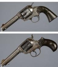 Two Colt Revolvers