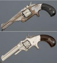 Two Antique Smith & Wesson Revolvers