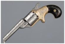 Engraved Moore's Patent Firearms Co. Front Loading Revolver