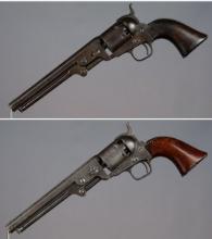 Pair of Colt Model 1851 Navy Percussion Revolvers