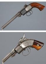 Two Massachusetts Arms Co. Maynard Primed Percussion Revolvers