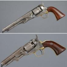 Two Antique Colt Percussion Revolvers