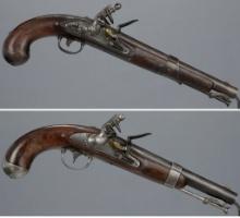 Two U.S. Martial Flintlock Pistols