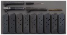 Grouping of 1911/1911A1 Parts and Magazines