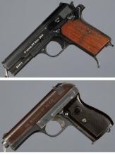 Two German Occupation Semi-Automatic Pistols