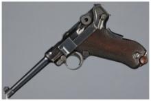 Royal Portuguese DWM Model 1906 Luger Pistol with Holster