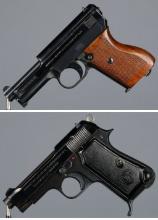 Two European Military Pattern Semi-Automatic Pistols