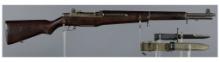 WWII U.S. Springfield M1 Garand Semi-Automatic Rifle