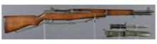 U.S. Springfield Armory M1 Garand Rifle with Bayonet