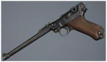 World War I German DWM "1918" Date Artillery Luger Pistol