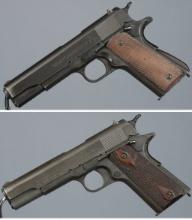 Two U.S. Model 1911 Semi-Automatic Pistols