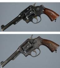 Two U.S. Military Smith & Wesson Double Action Revolvers