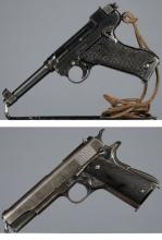 Two Military Semi-Automatic Pistols