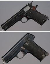 Two Military Pattern Semi-Automatic Pistols