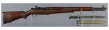 U.S. Springfield M1 Rifle with CMP Certificate and Bayonet