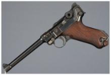 World War I DWM Model 1914 Navy Luger Semi-Automatic Pistol