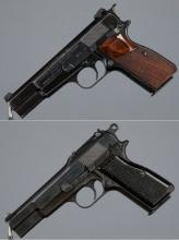 Two Fabrique Nationale Semi-Automatic Pistols