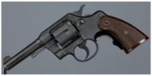 Police Department Marked Colt Commando Double Action Revolver