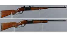 Two Savage Model 1899 Lever Action Rifles